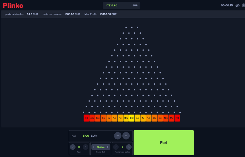 Hoe het Plinko-cryptospel werkt