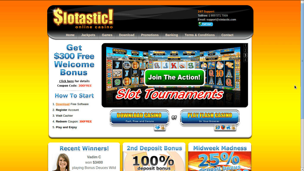 Slotastic Online casino