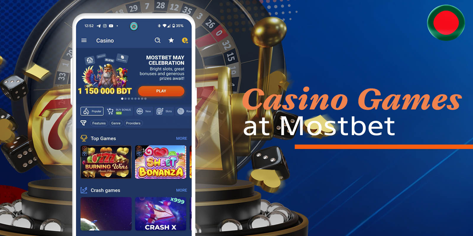 Aplikace Mostbet pro iPhone a Android