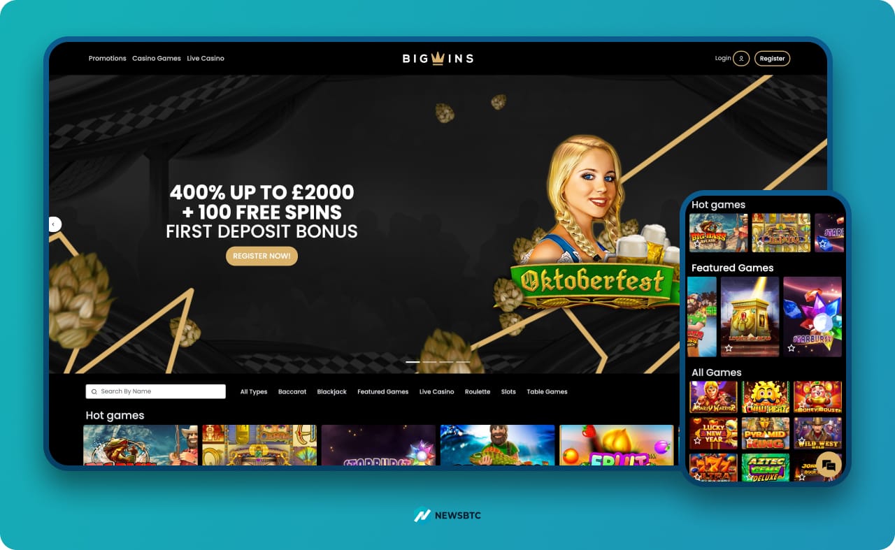 Bigwins.bet Casino Site Bonus Offer Codes
