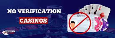 Discovering the World of Online Casinos Without Verification