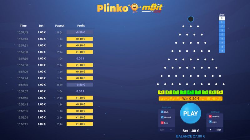 Plinko Online Casinospel