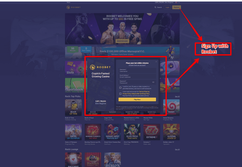 Testimonio del casino Roobet 2026